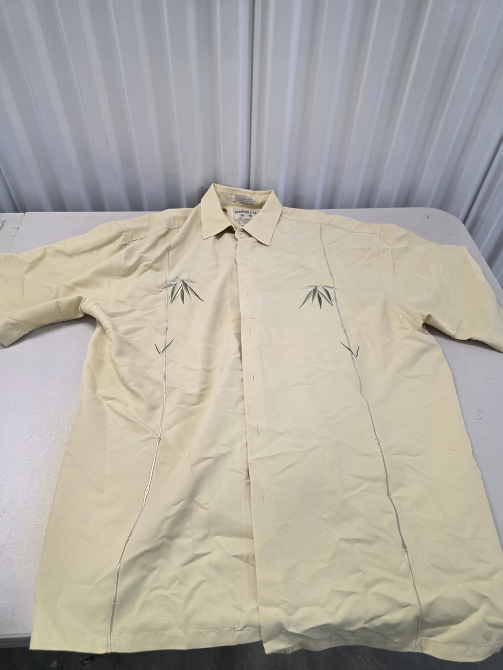 Bamboo Cay Button Down Shirt Men's Size Large